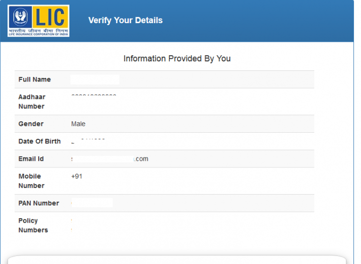 [How To] Link LIC policy with Aadhaar card online