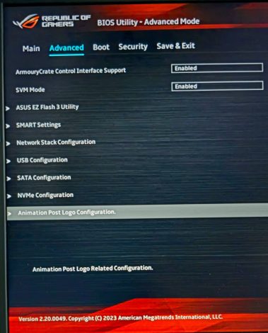 How to enable / disable boot start up sound on Asus ROG series laptops