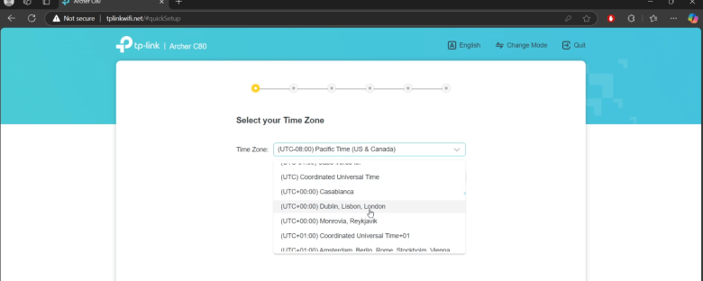 tp-link-c80-time-zone-setup